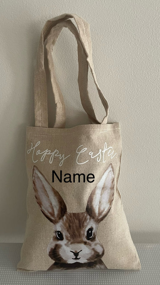 Personalised Easter tote, front side