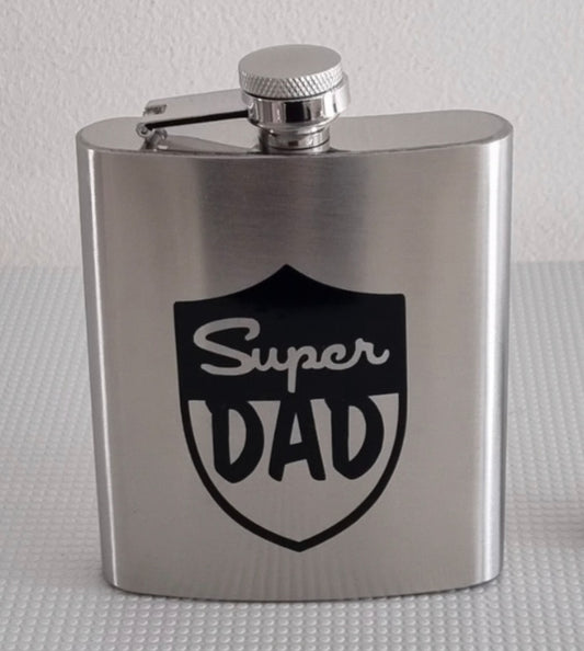 Hip flask, front side