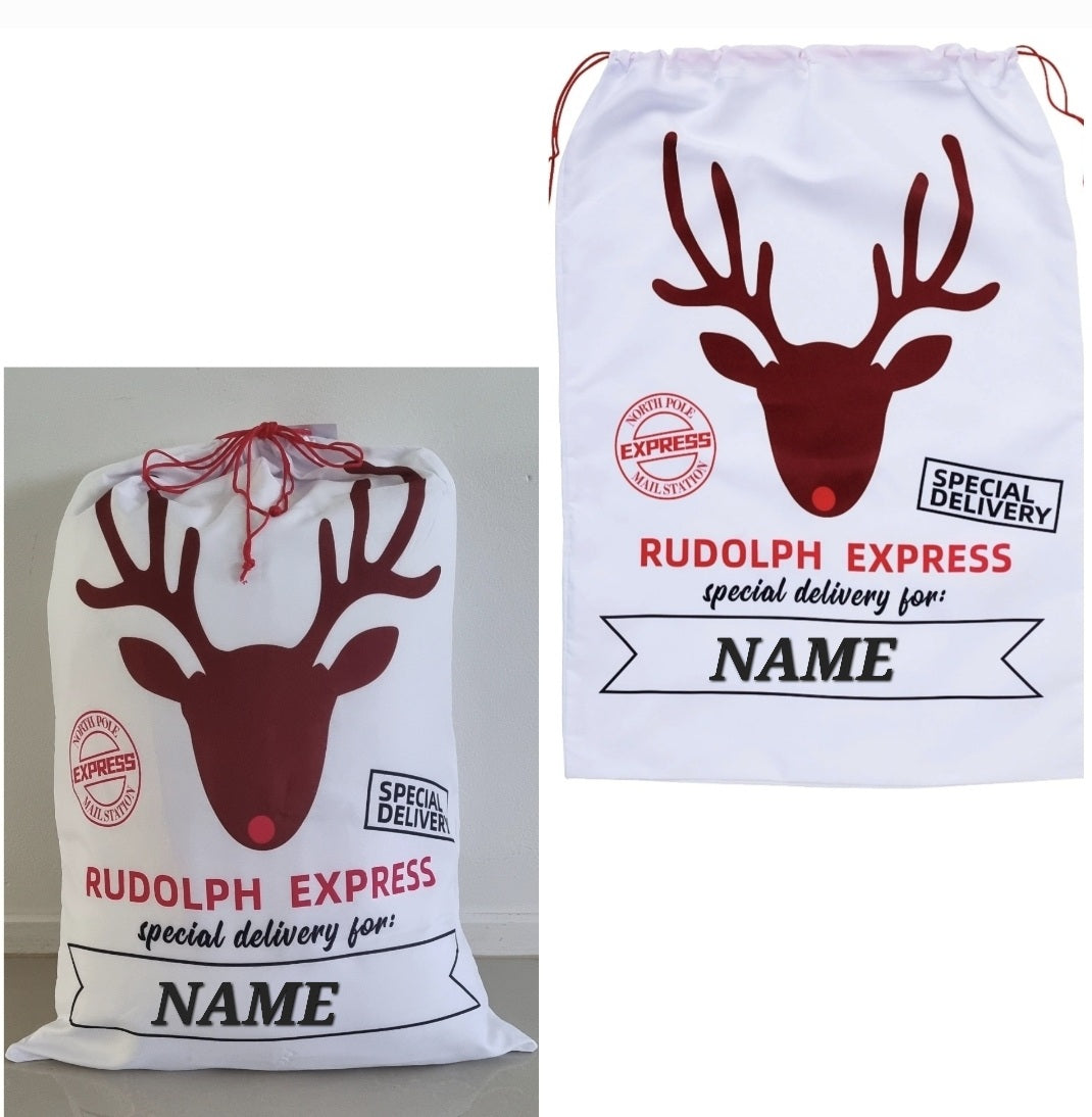 Personalised Christmas sacks